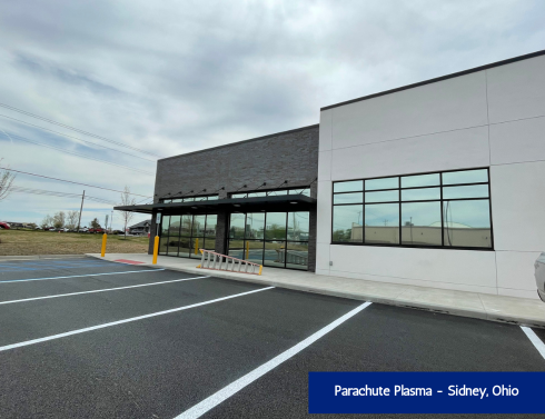 Parachute Plasma - Sidney, Ohio